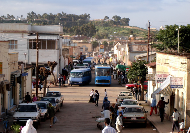 Une rue d'Asmara. Crédit jacopo.