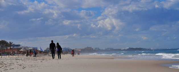 Une plage de Sousse, Tunisie. Crédit R. Gj / Flickr