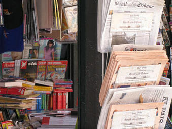 Kiosque à journaux.  ©Source: Wikipédia Kiosque à journaux.  ©Source: Wikipédia