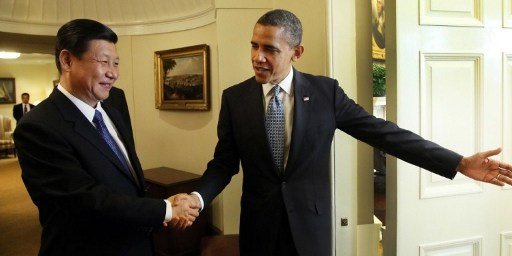 Deux candidats, deux super-puissances. (© AFP PHOTO/XINHUA/LAN HONGGUANG) Deux candidats, deux super-puissances. (© AFP PHOTO/XINHUA/LAN HONGGUANG)