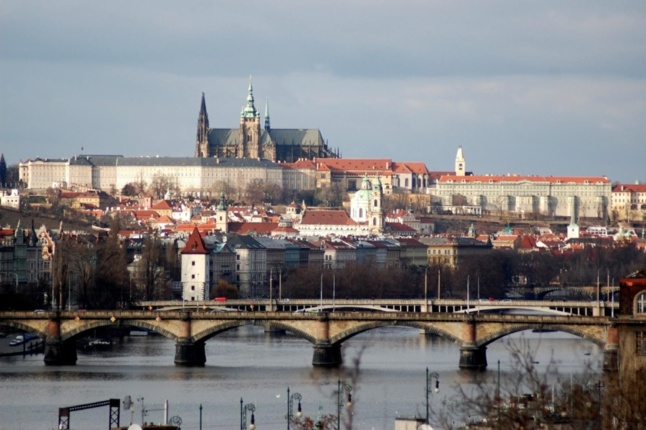 Le Chateau de Prague - c´est là où se trouve le bureau du Président. Milos Zeman commencera à y travailler le 8 mars Le Chateau de Prague - c´est là où se trouve le bureau du Président. Milos Zeman commencera à y travailler le 8 mars