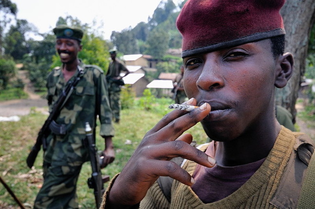M23 troops Bunagana, Al Jazeera, source: Flickr