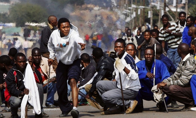 Afrique du Sud : « vous entrez dans une zone dangereuse » Afrique du Sud : « vous entrez dans une zone dangereuse »