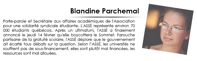 Sommet de l'Éducation : « six mois de lutte pour ça »