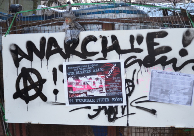 Berlin : la lutte contre l'embourgeoisement continue Berlin : la lutte contre l'embourgeoisement continue