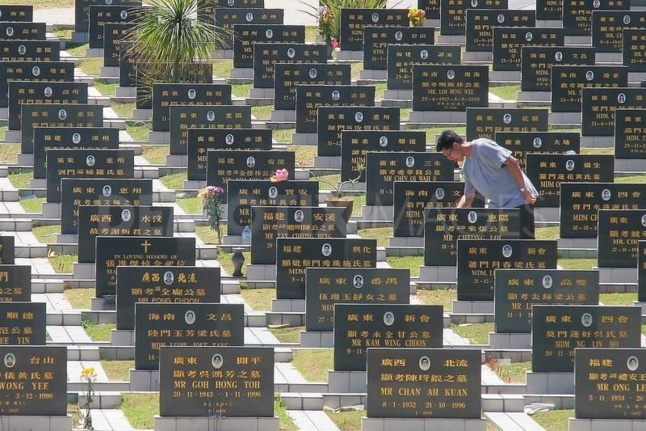 La Chine enterre ses morts en ligne