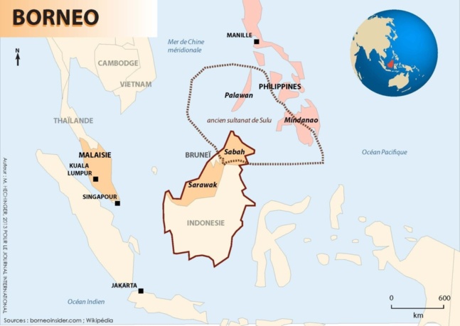 Guerre de Bornéo : l’île convoitée