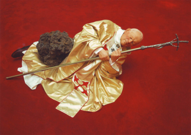 La Nona Ora. Maurizio Cattelan, 1999