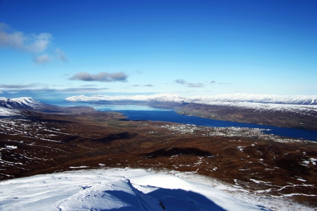 Vue du mont Sulur, au nord de l'Islande (Crédits Photos Anthony Manzi)