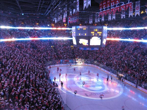 Match des Canadiens de Montréal au Centre Bell. (Crédit photo&nbsp;: Martin Duranleau)