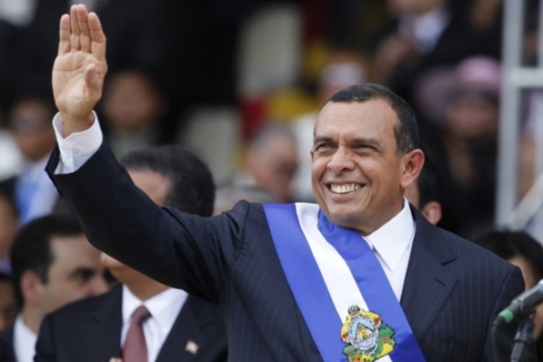 Porfirio Lobo Sosa, président du Honduras depuis le 27 janvier 2010