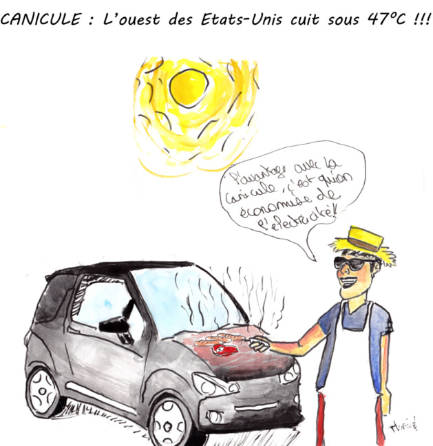 Canicule : l'ouest des Etats-Unis cuit sous 47°C ! Canicule : l'ouest des Etats-Unis cuit sous 47°C !