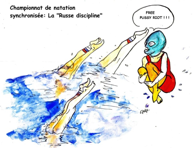 Championnats de natation synchronisée : la « Russe discipline »