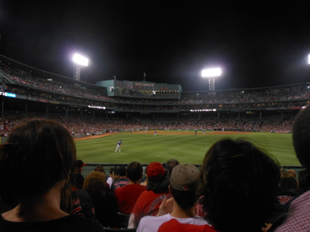 Cleveland Indians vs Boston Red Sox, Fenway Park, Boston, États-Unis / Crédit Photo – Antoine Boyet