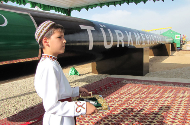 Faute d'infrastructures, le Turkménistan peine à exporter ses colossales réserves de gaz | Crédit Photo -- AFP / STR Faute d'infrastructures, le Turkménistan peine à exporter ses colossales réserves de gaz | Crédit Photo -- AFP / STR