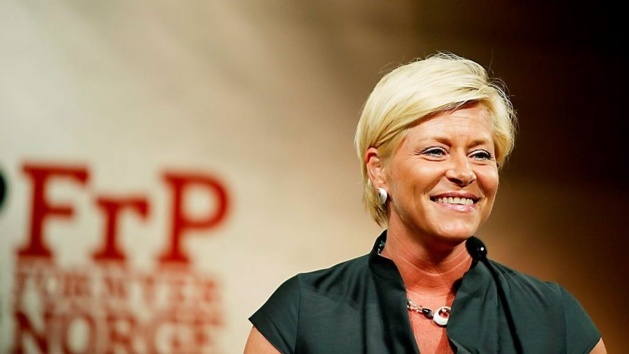 Siv Jensen, leader du FrP | Crédits -- Sara Johannessen/Scanpix Siv Jensen, leader du FrP | Crédits -- Sara Johannessen/Scanpix
