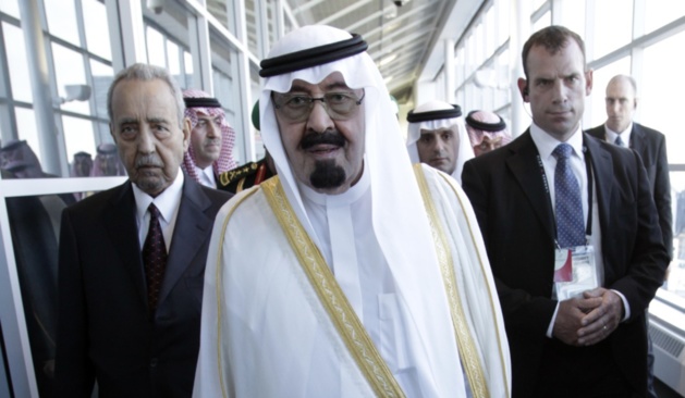 Le roi d'Arabie Saoudite Abdullah bin Abdul Aziz al Saud