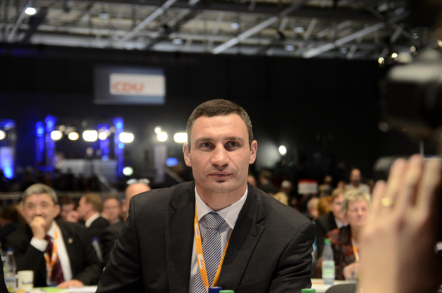 Vitali Klitschko, leader du parti Alliance démocratique ukrainienne pour la réforme