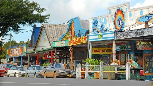 La rue de Nimbin. Crédit DR