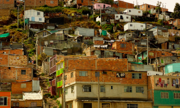 Ciudad Bolivar, Bogota. Crédit photo Simon De Bergh