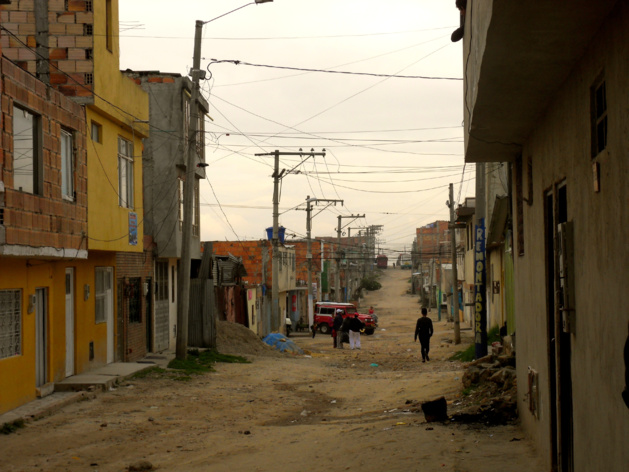 Ciudad Bolivar, Bogota. Crédit photo Simon De Bergh