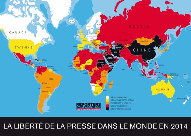 Crédits Reporters sans Frontières Crédits Reporters sans Frontières