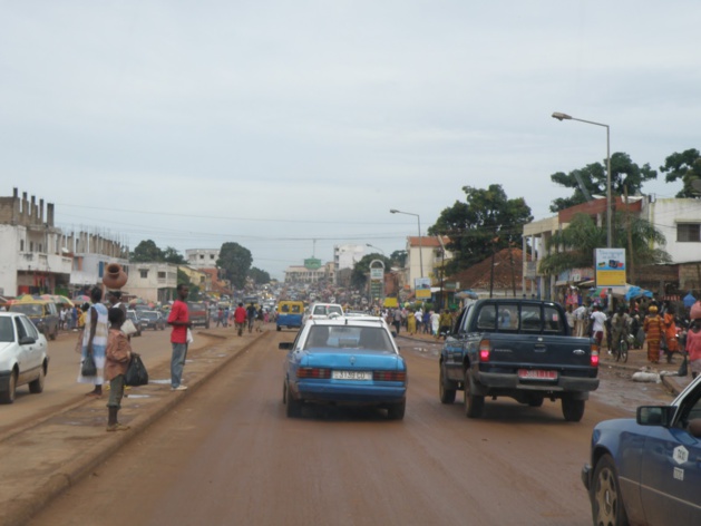 Une rue de la capitale, Bissau - Crédit: afriqueinside.com