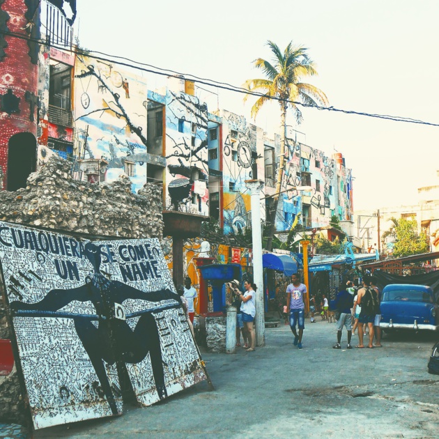 Callejon de Hamel, La Havane - Crédit Virginie Urios