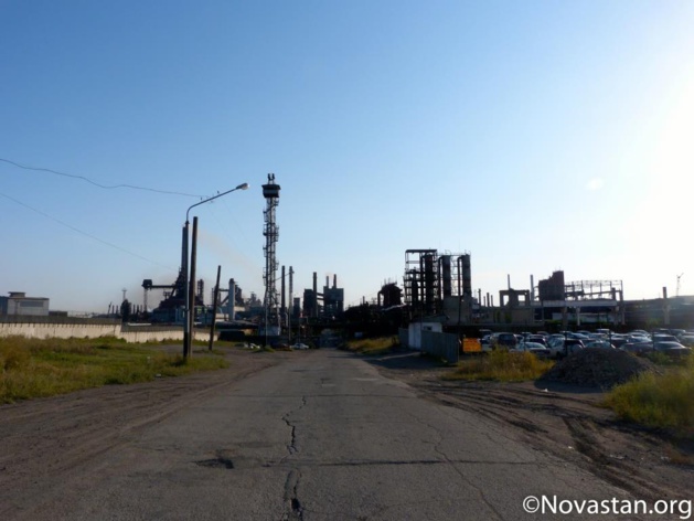 L’usine métallurgique de Temirtau au Kazakhstan, non loin de la ville de Karaganda. Crédit : Anatole Douaud L’usine métallurgique de Temirtau au Kazakhstan, non loin de la ville de Karaganda. Crédit : Anatole Douaud