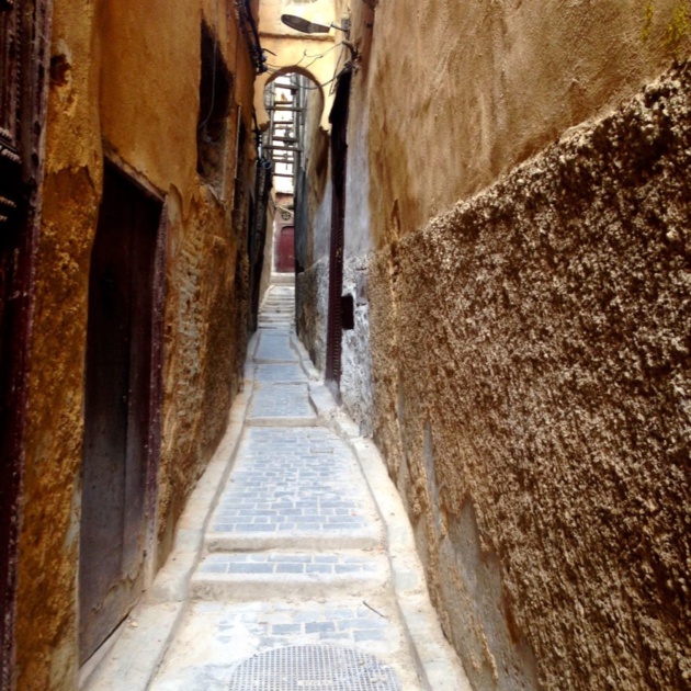 A narrow alley in the medina of Fes - Crédit : Jenny Gustafsson A narrow alley in the medina of Fes - Crédit : Jenny Gustafsson