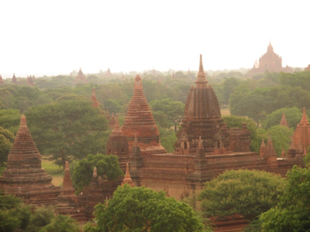 Temples à Bagan. Crédit : Gemma Kentish
