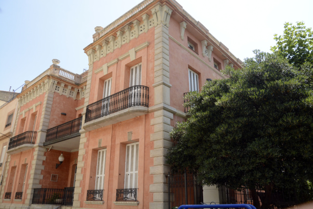 La Casa Herrero et ses murs roses. Crédit Auriane Guiot