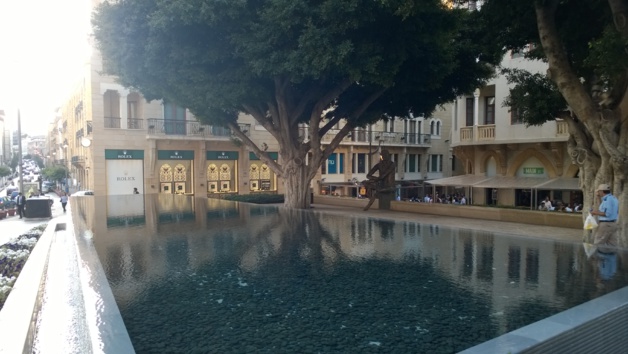 Place Samir Kassir, centre-ville - Crédit Salomé Ietter Place Samir Kassir, centre-ville - Crédit Salomé Ietter