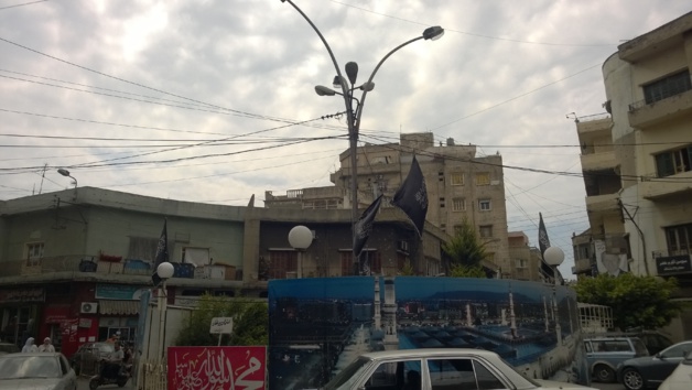 Un rond point de Tripoli - Crédit Salomé Ietter Un rond point de Tripoli - Crédit Salomé Ietter