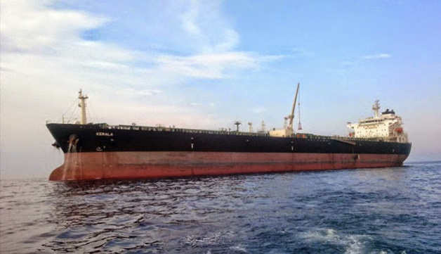 Le pétrolier Kerala - Crédit John Currin Le pétrolier Kerala - Crédit John Currin