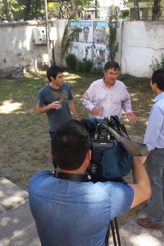 Arturo Du Monceau et Sénateur Manuel José Ossandón. Crédits : Samuel Valenzuela Arturo Du Monceau et Sénateur Manuel José Ossandón. Crédits : Samuel Valenzuela