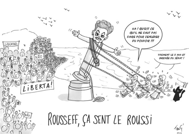 Dilma Rousseff proche de la destitution Dilma Rousseff proche de la destitution