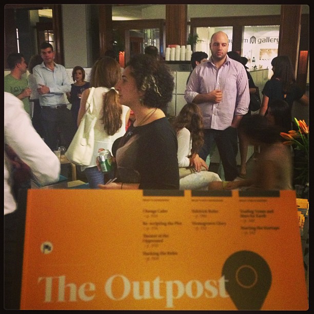 Lancement de The Outpost à Dubaï (Émirats arabes unis) en mai 2013. Crédit : Ayman Itani