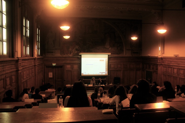 Débats autour de la question de la protection des journalistes au comité de l'UNESCO. - Crédit Lisa Hugouvieux Débats autour de la question de la protection des journalistes au comité de l'UNESCO. - Crédit Lisa Hugouvieux