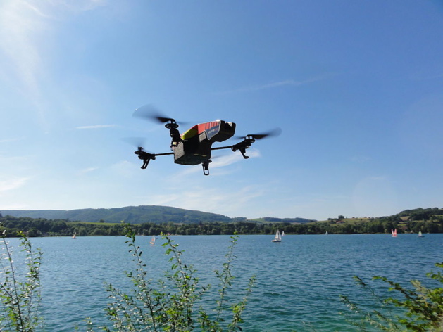 AR.Drone Parrot. Crédits : Nicolas Halftermeyer