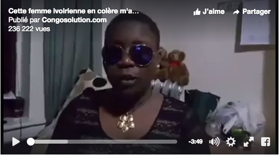 Une internaute ivoire en colère contre Koffi Olomidé. Une internaute ivoire en colère contre Koffi Olomidé.