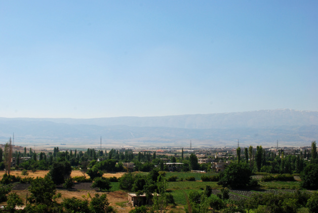 La plaine de la Beeka, berceau du trafic de cannabis libanais. Crédit Karin Jain (Flickr).