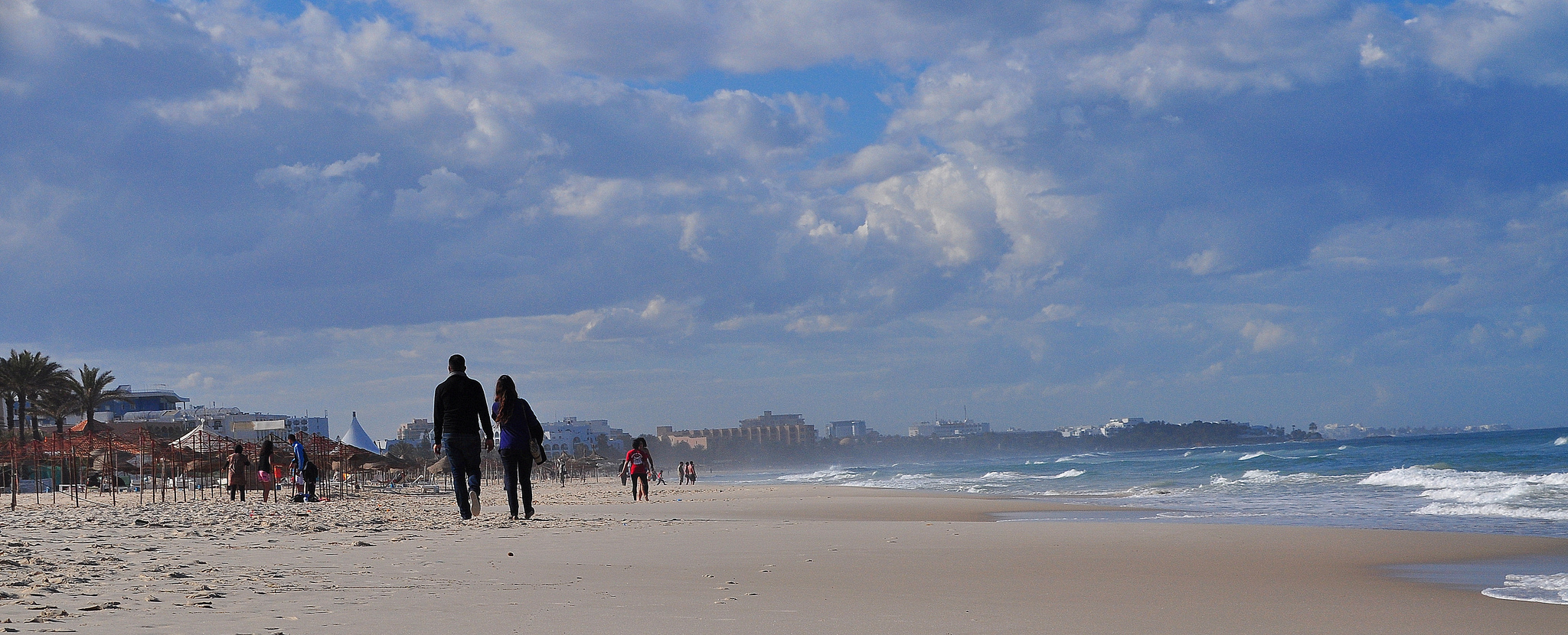 Une plage de Sousse, Tunisie. Crédit R. Gj / Flickr