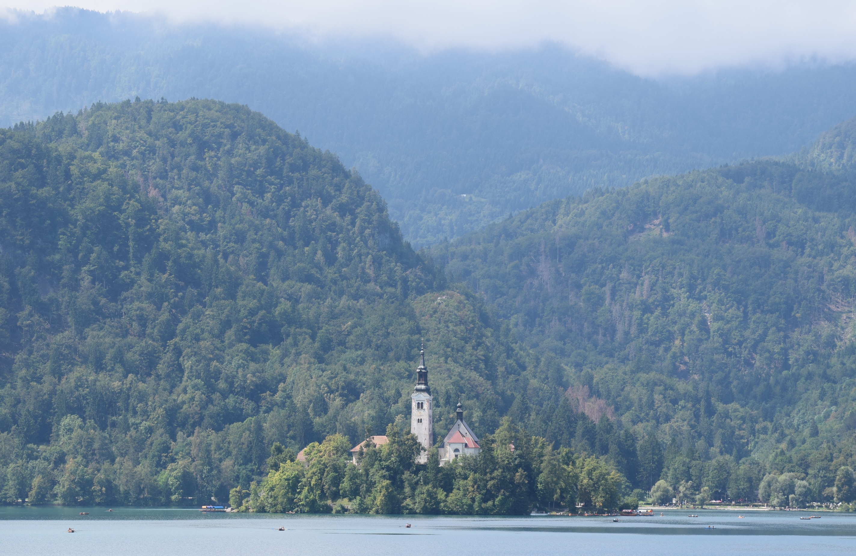 Le lac de Bled. Crédit Marie Crozier.