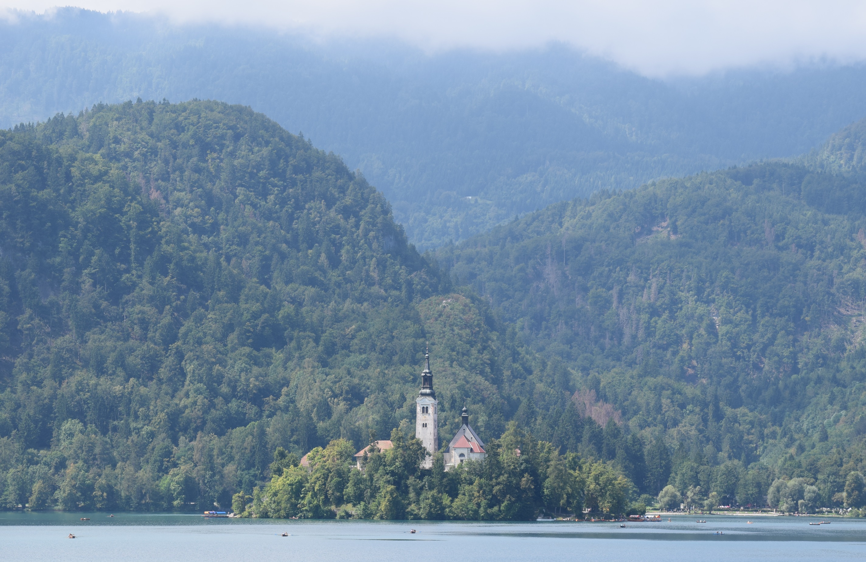Le lac de Bled. Crédit Marie Crozier.