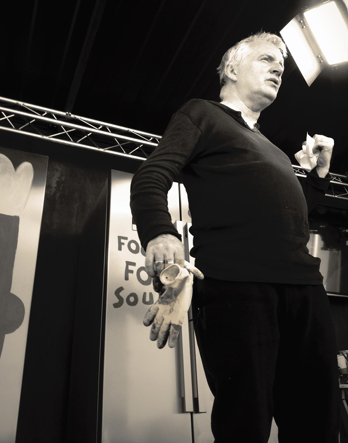 Thierry Noir - Crédit Chloé Marchal Thierry Noir - Crédit Chloé Marchal