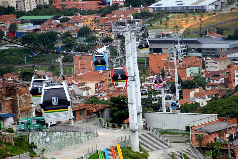 Le Metrocable dans la Comuna 3 | Lucas Marroni/Le Journal International