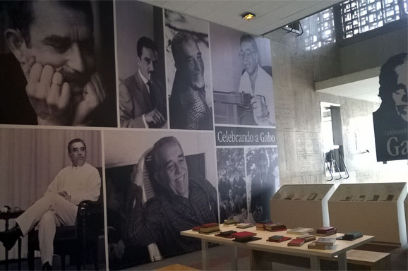 Crédit Eliana Renteria - Celebrando a Gabo' exposición en la biblioteca Luis Angel Arango de Bogotá