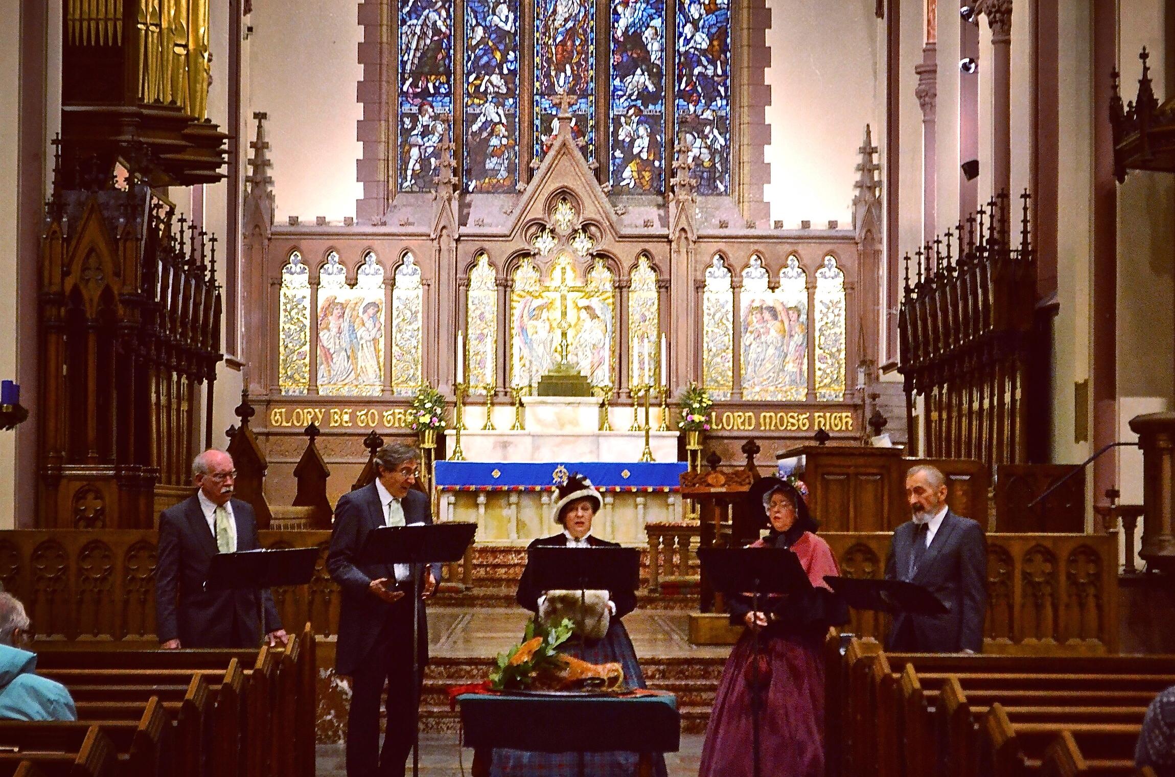 Concert des chants traditionnels de Pilgrims, église Saint Paul - Crédit Mathilde Grenod