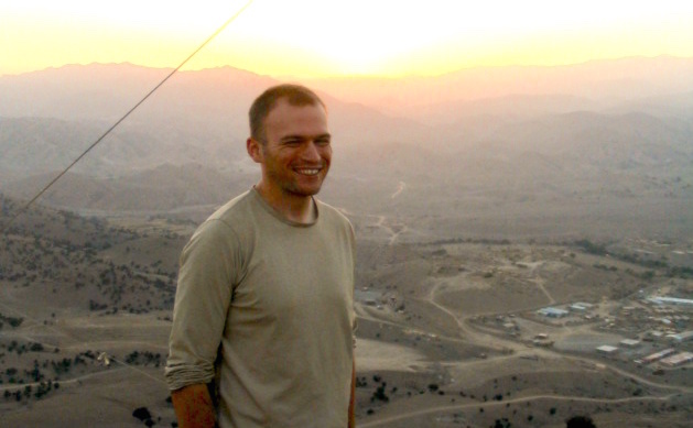 Sean en Afghanistan